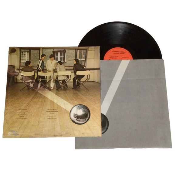 1977 Sammy Hagar Musical Chairs Used Vinyl LP Record Capitol 904A - Picture 2 of 2